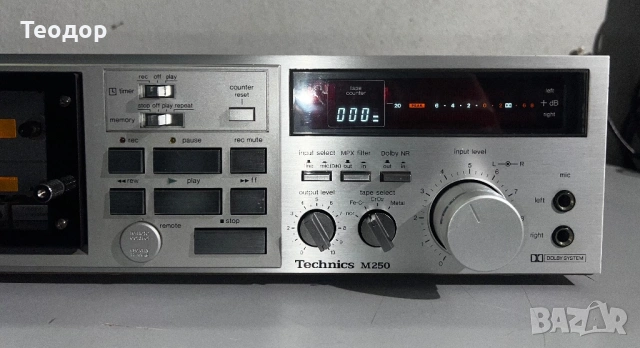Дек Technics RS-M250, снимка 3 - Радиокасетофони, транзистори - 53610794