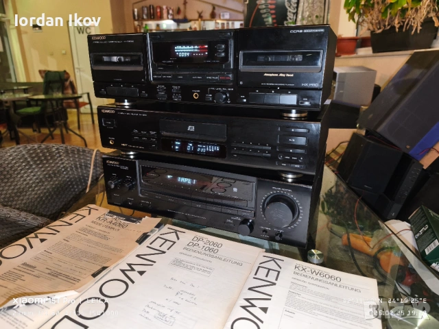 Kenwood KX-W6060 + KR-A4060 + DP-1060, снимка 6 - Аудиосистеми - 53623480