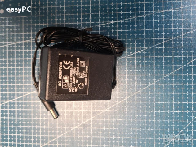 Оригинален захранващ адаптер AC-AC LF09300A-353 9V~300mA , снимка 2 - Друга електроника - 50699438