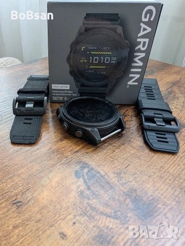 Garmin Tactix 8 Solar Sapphire Titanium 51 mm Ballistics Elite, снимка 5 - Смарт часовници - 53458507