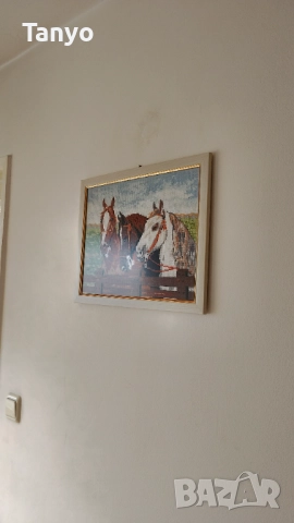 Гоблен:45-35 см., снимка 3 - Гоблени - 52626973