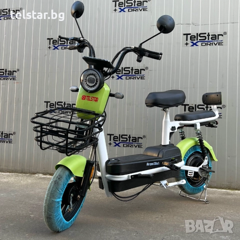 Електрически скутер TELSTAR TBSLD- 3 с двойна седалка Нов модел 2025, високопроизводителни батерии о