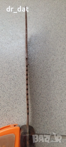 Масивен стар нож, снимка 5 - Ножове - 40283825