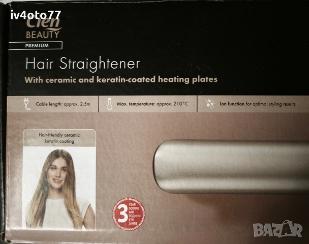 продавам преса за коса CIEN Beauty CHGL 45 B1