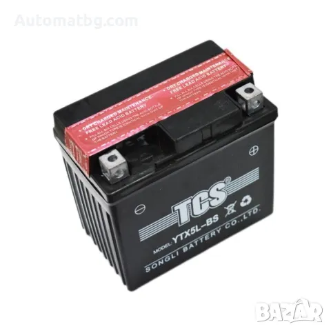 Акумулатор Automat, За мотор, 12V, YTX5L-BS, снимка 1 - Аксесоари и консумативи - 49124127