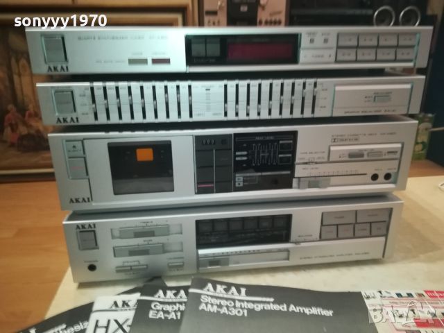 AKAI AMPLI+EQ+DECK+TUNER-JAPAN-SWISS 0907241244LNWC, снимка 4 - Ресийвъри, усилватели, смесителни пултове - 46522110