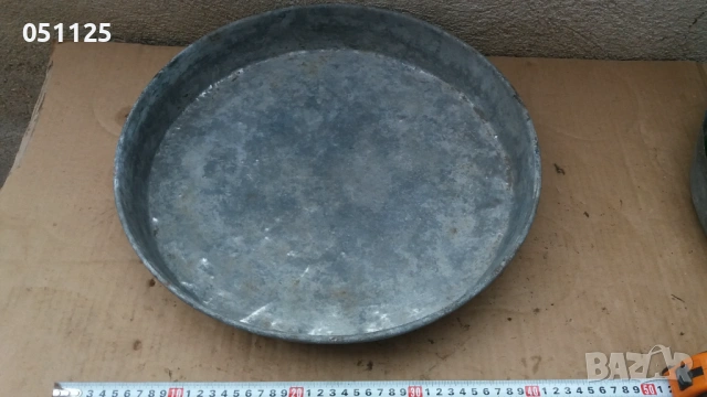 голяма възрожденска кована бакърена тава за агнета , снимка 2 - Антикварни и старинни предмети - 54067921