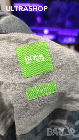 BOSS L size Мъжка риза в отлично състояние, снимка 8 - Ризи - 54115929