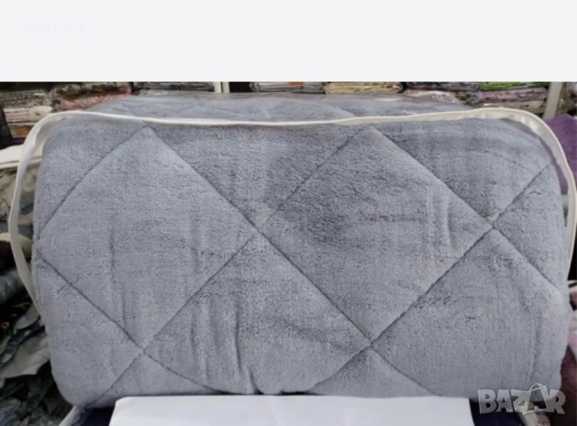 Двулицев  Плюшен Юрган - Шепър, снимка 4 - Олекотени завивки и одеяла - 52576996