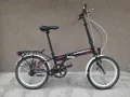 Продавам колела внос от Германия тройно сгъваем велосипед FOLDRIDER CHRISSON 20 цола SHIMANO NEXUS 7, снимка 1