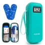 Охладителна чанта за инсулин изолирана с 2 ледени пакета и дисплей, снимка 1