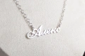 Колие с име изработено изцяло от сребро 925 ПЕРСОНАЛИЗИРАНО, снимка 6