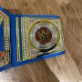 Шампионски пояс WWE Championship световната титла в кеча Mattel детски belt колан Universal Blue, снимка 3