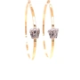 Златни обеци Versace 4,48гр. 14кр. проба:585 модел:38190-3, снимка 1