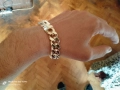 Сребърна Дизайнерска Гривна-110грама.🇧🇬, снимка 3