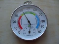 Висококачествен механичен измервател на влажност и температура, снимка 10