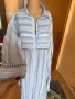 Кафтан( дълга рокля тип туника) 100% лен Lemem&H&M, размер M/L/XL, снимка 2