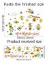 Пчела Пчели кошер слънчоглед стикер лепенка за стена мебел за детска стая, снимка 2