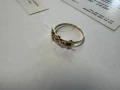 Златен Пръстен 1.34гр  Размер - 55, снимка 2