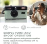 Нов 35мм half frame фотоапарат с Kodak филм калъф и батерии за снимки фотография, снимка 7
