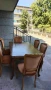 Запазена е!!!Маса с 6 стола стил Луи XV!, снимка 2