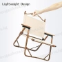 Олекотен Преносим Сгъваем Стол за Градина Къмпинг Плаж Тераса Пикник, снимка 10