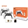 Безжична ретро конзола HY01 2024 модел Game Stick 20 000 видео игри, 2x безжичен контролер, снимка 1