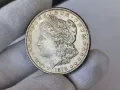 Сребърна монета One dollar 1878 г, снимка 2