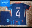 4 VIRGIL 🧡⚽️ детско юношески футболни екипи Холандия , снимка 1