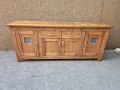 Контрабюфет в стил Рустик ( изцяло от масив), снимка 1