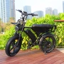 Електрически велосипед X90 MAX – 20″ Fatbike, ДВОЙНА БАТЕРИЯ, 48V 26Ah, 750W, снимка 2