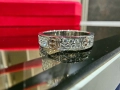 CARTIER Love Band White Gold Paved Diamonds Пръстен, снимка 3