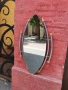 Немско огледало. Атрактивен, рядък модел. Височина 75см., ширина на огледалото 30см. и ширина на рам, снимка 1