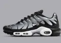 Nike Air Max Plus Black & Metallic Silver, снимка 2