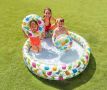 Насладете се на лятното забавление с надуваемия комплект детски басейн I n t e x 59469NP - Включващ 