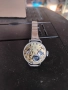 Швейцарски сребърен часовник с ниело !, снимка 2