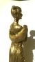 Статуетка на изискана дама в стил Art Deco . , снимка 6