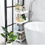 Компактна дизайнерска количка-етажерка за организиране на баня и кухня, снимка 4