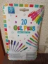 Комплект 20 бр.гел химикали - пастелни,брокат,неонови., снимка 3