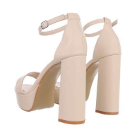Дамски сандали на висок ток, 3цвята , снимка 12 - Сандали - 45040624