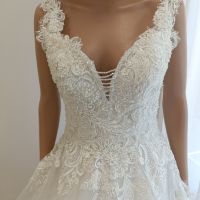 НОВА Сватбена булчинска рокля, снимка 4 - Сватбени рокли - 45127102