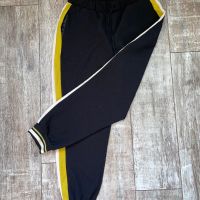 Нов спортно елегантен черен еластичен панталон zara Зара Zara с кант , снимка 10 - Панталони - 45913204