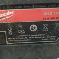 mikwaukee 8a батерия Милуоки , снимка 5 - Други инструменти - 45226809