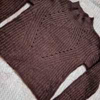 Дамски дебел пуловер , снимка 1 - Блузи с дълъг ръкав и пуловери - 45257094