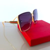 Стилен модел дамски слънчеви очила//6 цвята//подарък-калъф за съхранение и кърпичка , снимка 4 - Слънчеви и диоптрични очила - 45003915