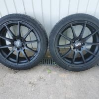 Зимни гуми Michelin 225/40/R18 с джанти RTX 5x112, снимка 2 - Гуми и джанти - 45889932