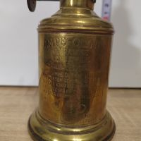 Стара месингова лампа., снимка 1 - Антикварни и старинни предмети - 45178658