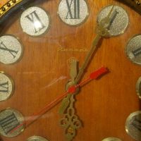 Vintage кварцов часовник Янтар . , снимка 3 - Стенни часовници - 45686732