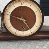 Стар малък немски настолен часовник, снимка 11 - Антикварни и старинни предмети - 45513775