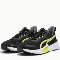 Унисекс маратонки PUMA Power Frame Training Shoes Black/Yellow, снимка 3 - Маратонки - 45760322
